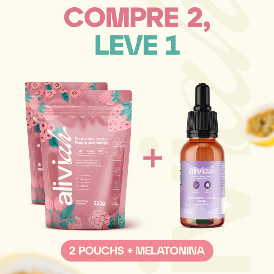 Aliviah®️ - Aliviador de Cólicas Sabor Morango | Único 16 em 1
